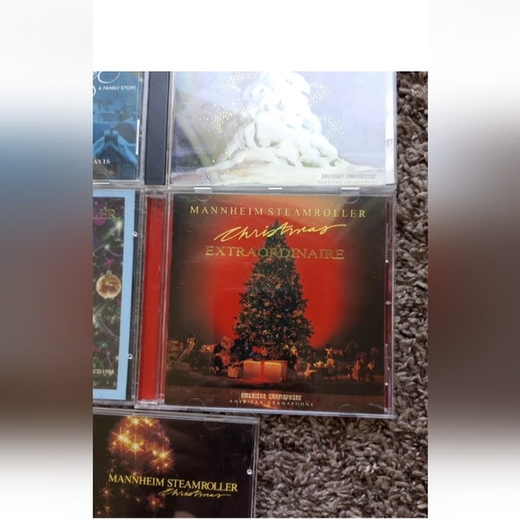 Lot Of 5 Mannheim Steamroller Christmas Holiday CDs Extraordinaire - Picture 4 of 13
